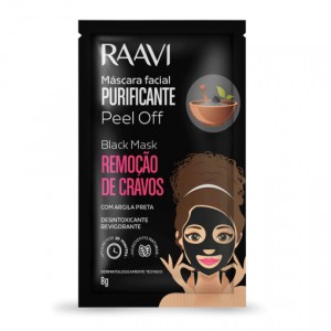 Máscara Facial Raavi Black Mask Peel Off